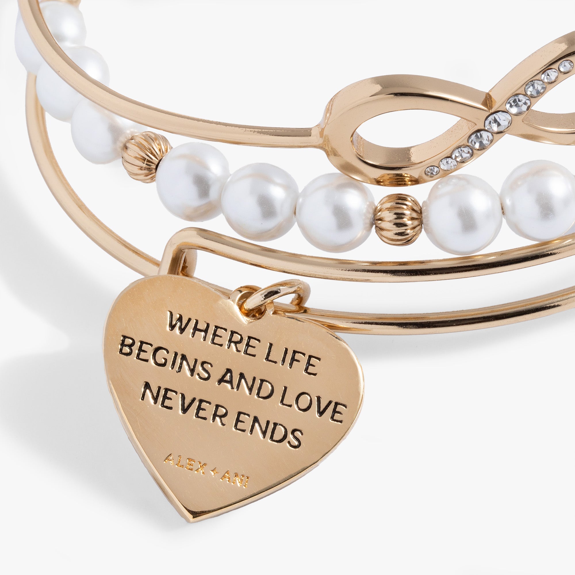 Family Bangle Set of 3, Bracelets, $ 78.00, A Moment Of Now™
