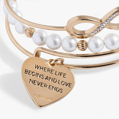 Family Bangle Set of 3, Bracelets, $ 78.00, A Moment Of Now™