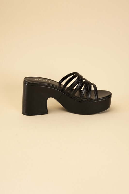 HOLME-S Platform Mule Slides, Fortune Dynamic, $ 45.00