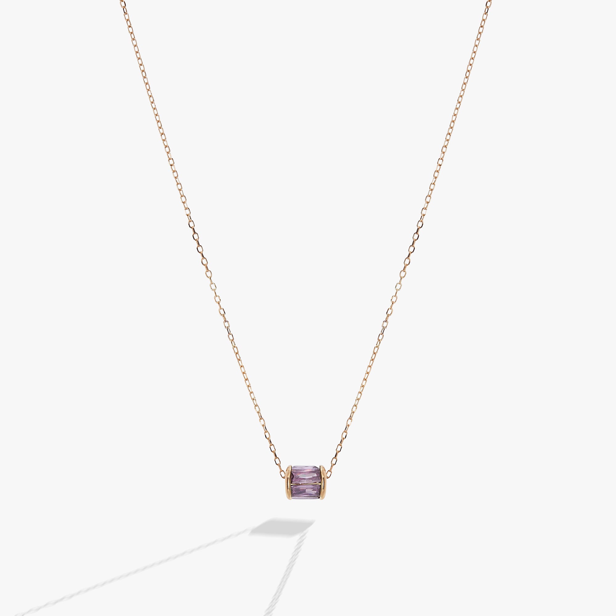 February Birthstone Precious Pendant Necklace, Necklaces, $ 88.00, A Moment Of Now™
