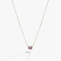 February Birthstone Precious Pendant Necklace, Necklaces, $ 88.00, A Moment Of Now™