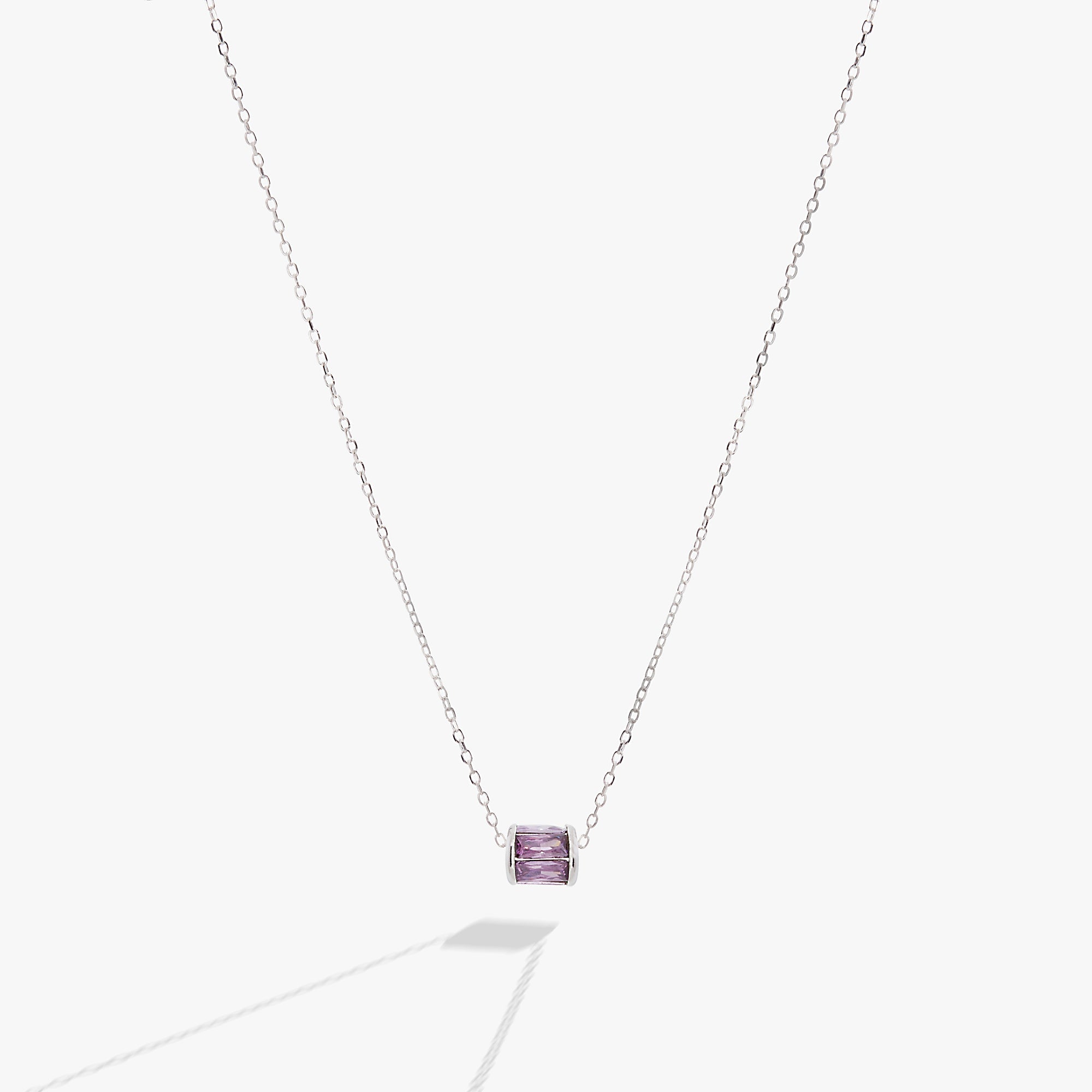 February Birthstone Precious Pendant Necklace, Necklaces, $ 88.00, A Moment Of Now™