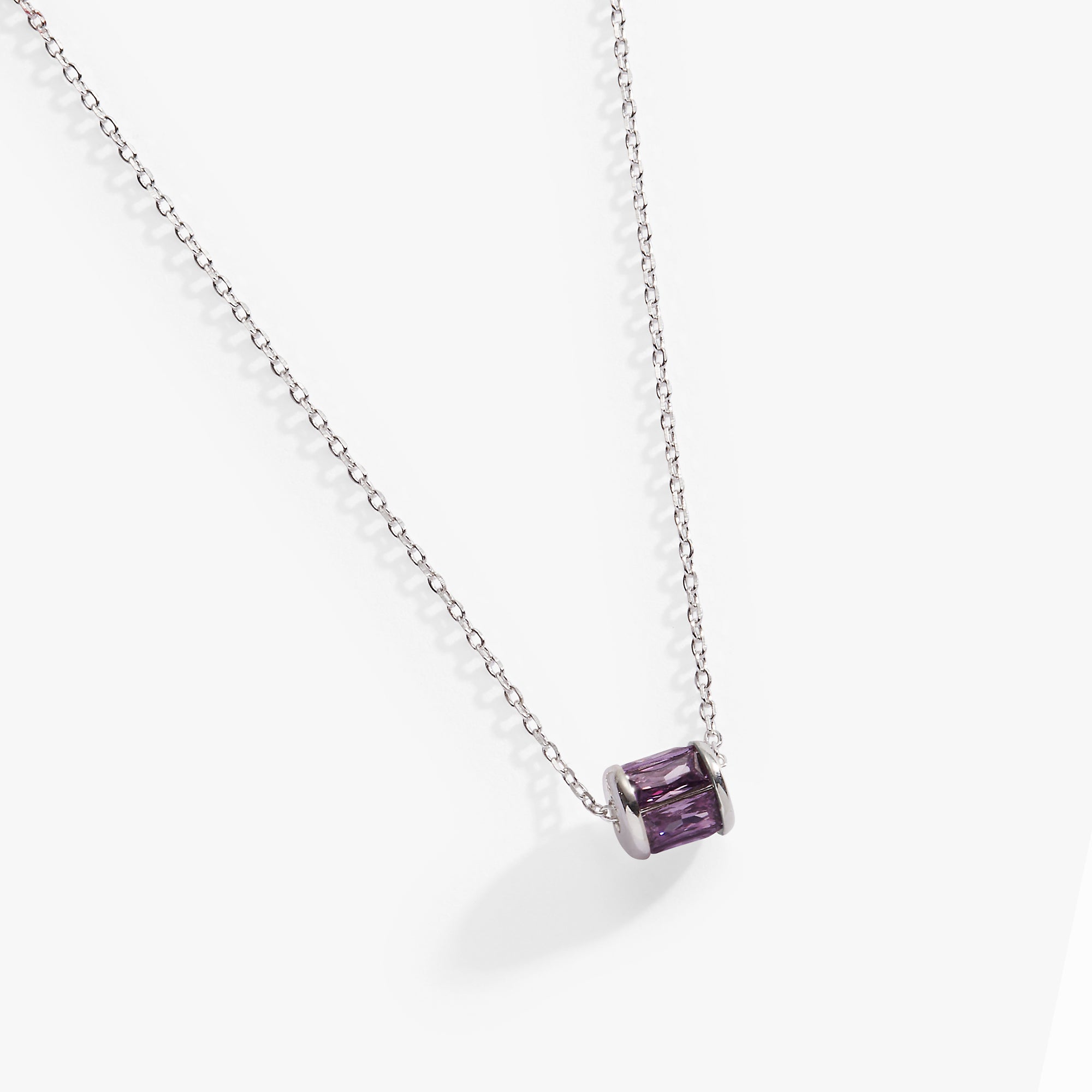 February Birthstone Precious Pendant Necklace, Necklaces, $ 88.00, A Moment Of Now™