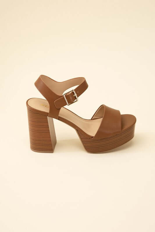 OPTIONS-S Ankle Strap Heels Sandals