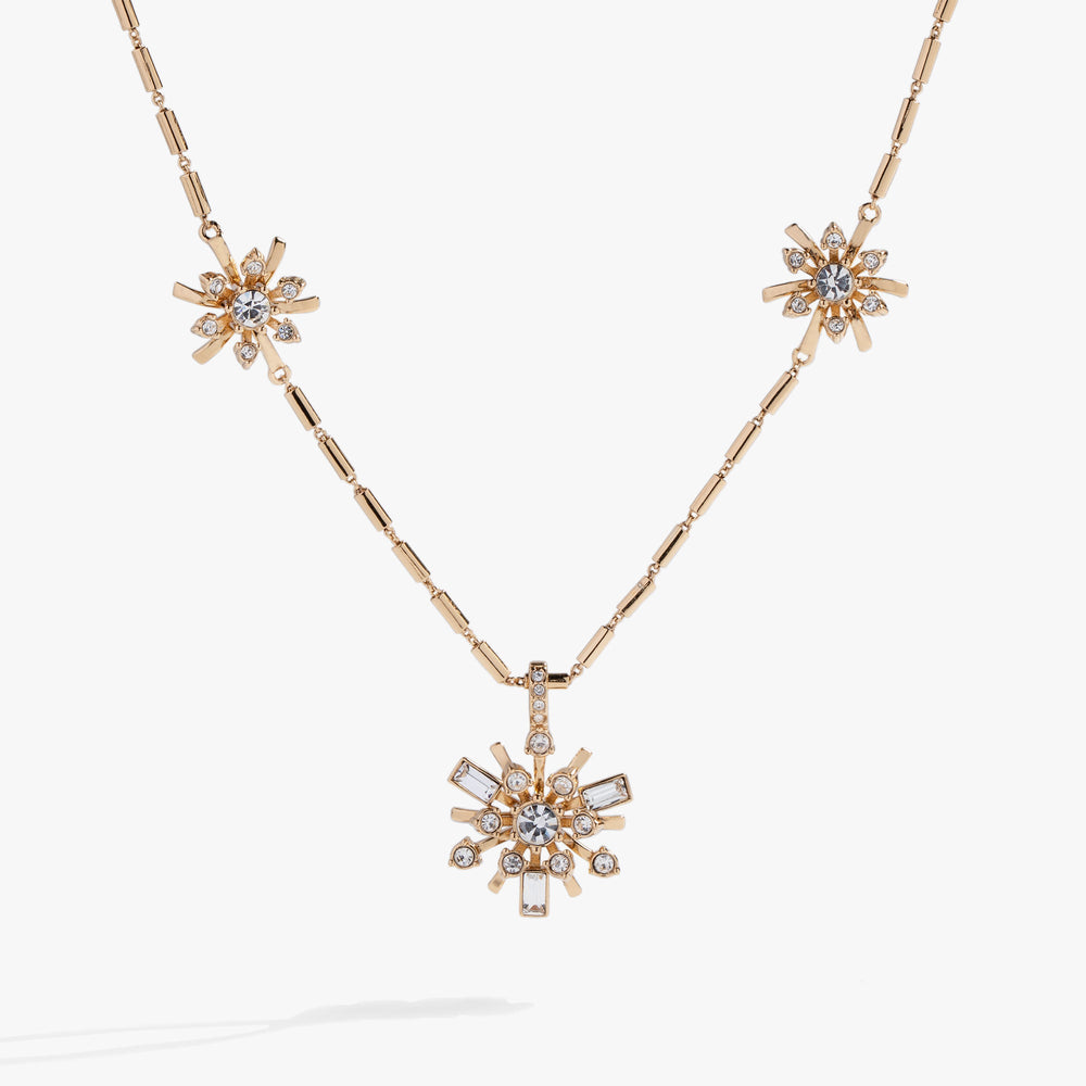 Festive Sparkle Inline Pendant Necklace, Necklaces, $ 44.00, A Moment Of Now™