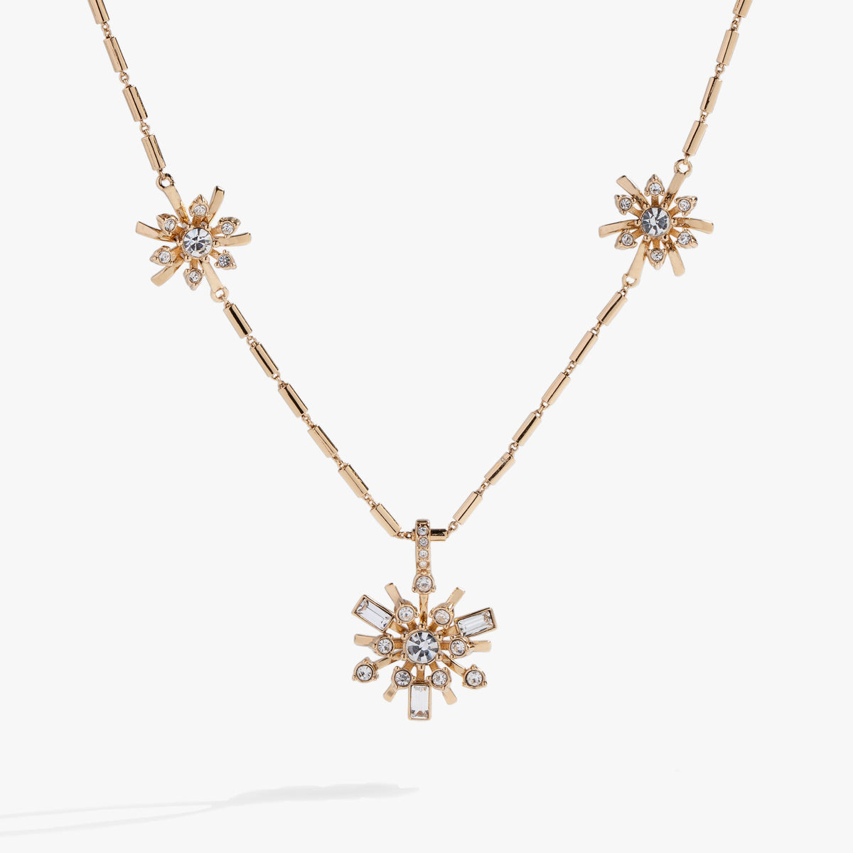 Festive Sparkle Inline Pendant Necklace, Necklaces, $ 44.00, A Moment Of Now™