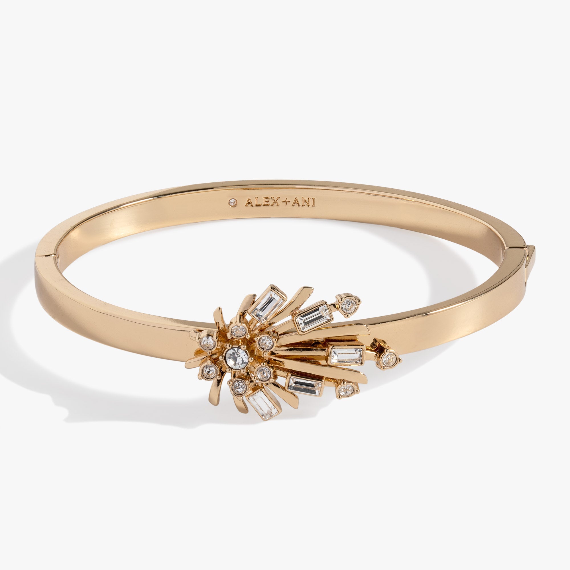 Festive Sparkle Hinge Bangle, Bracelets, $ 48.00, A Moment Of Now™