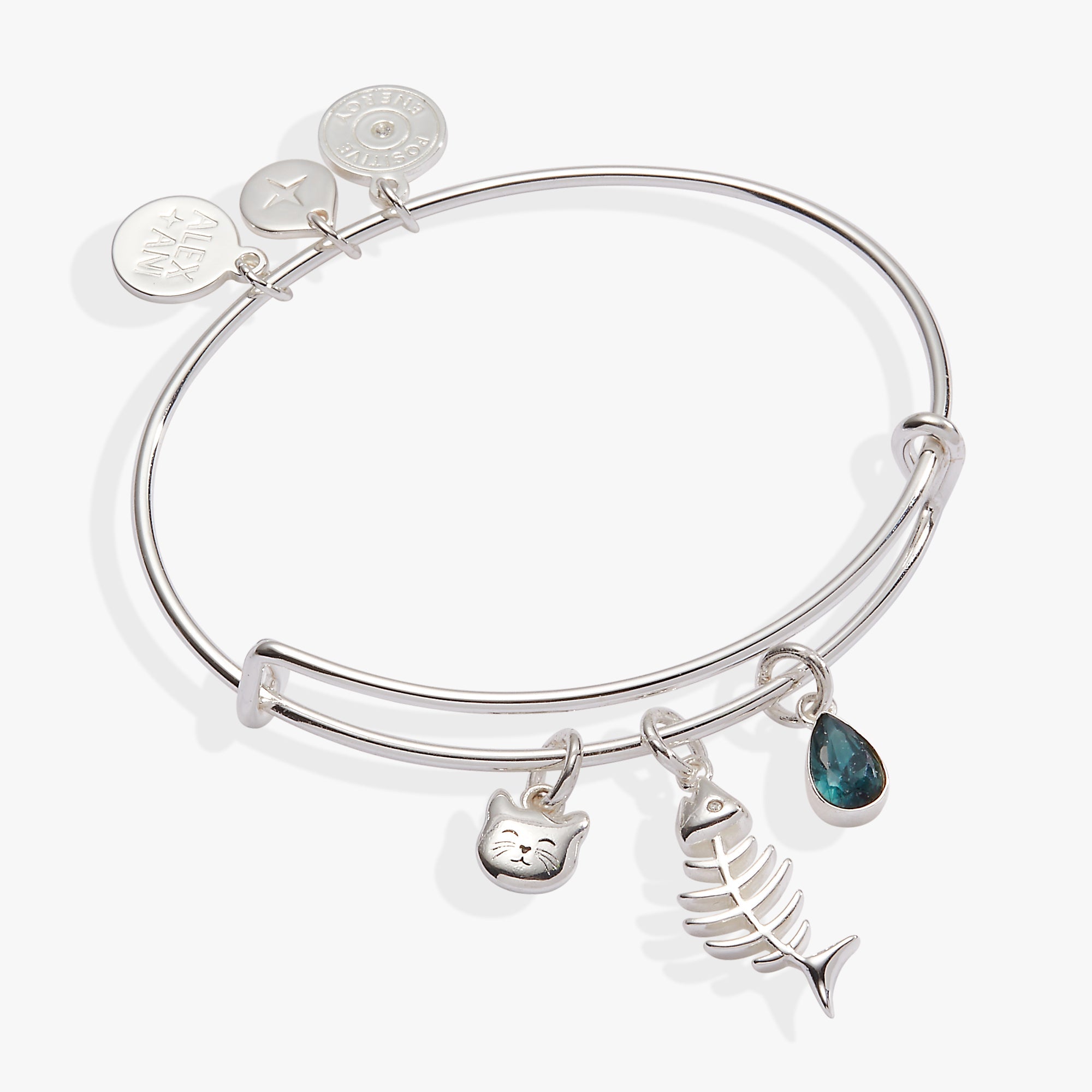Fish Bone Cat Bangle, Bracelets, $ 34.00, A Moment Of Now™