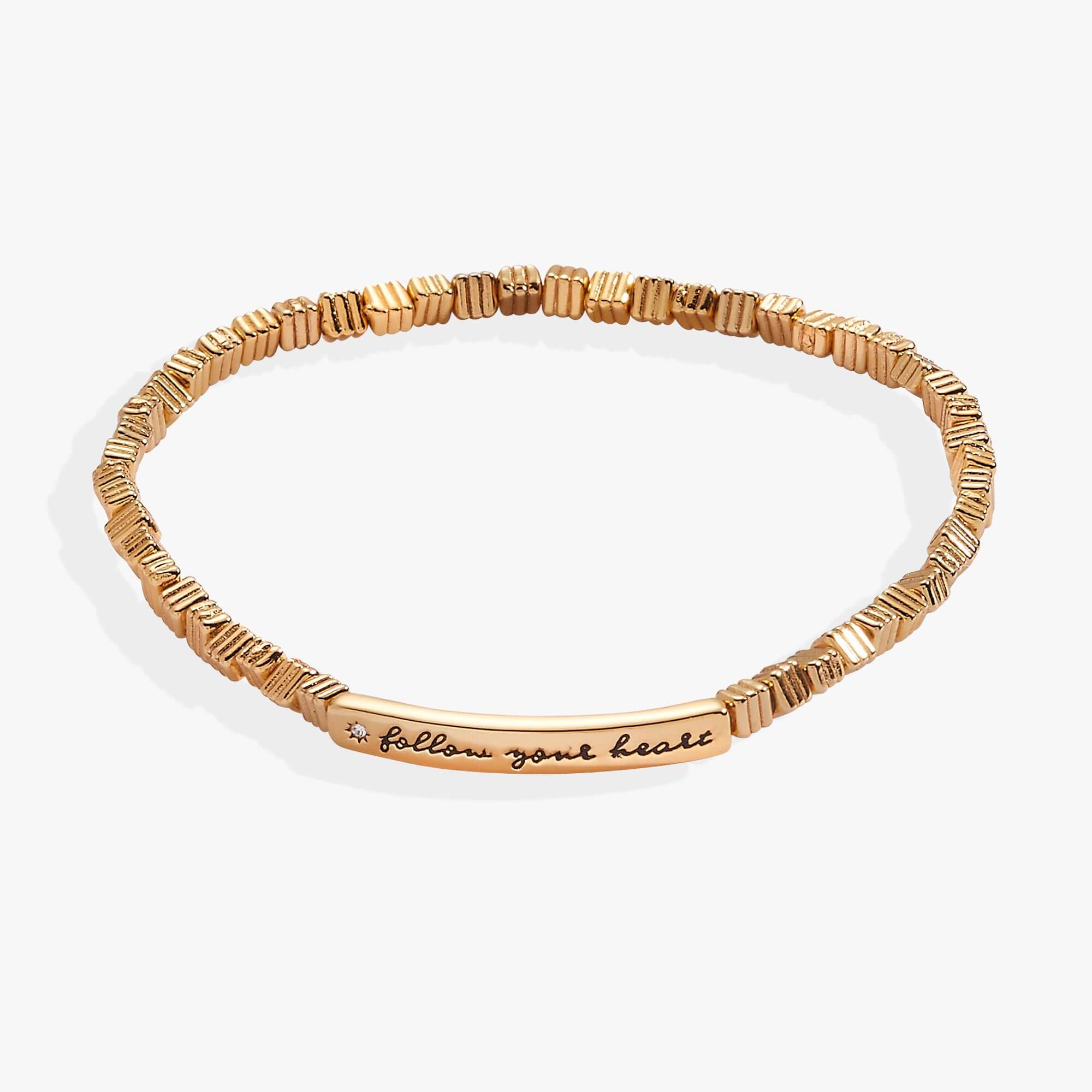 Follow Your Heart Stretch Bracelet, Bracelets, $ 34.00, A Moment Of Now™