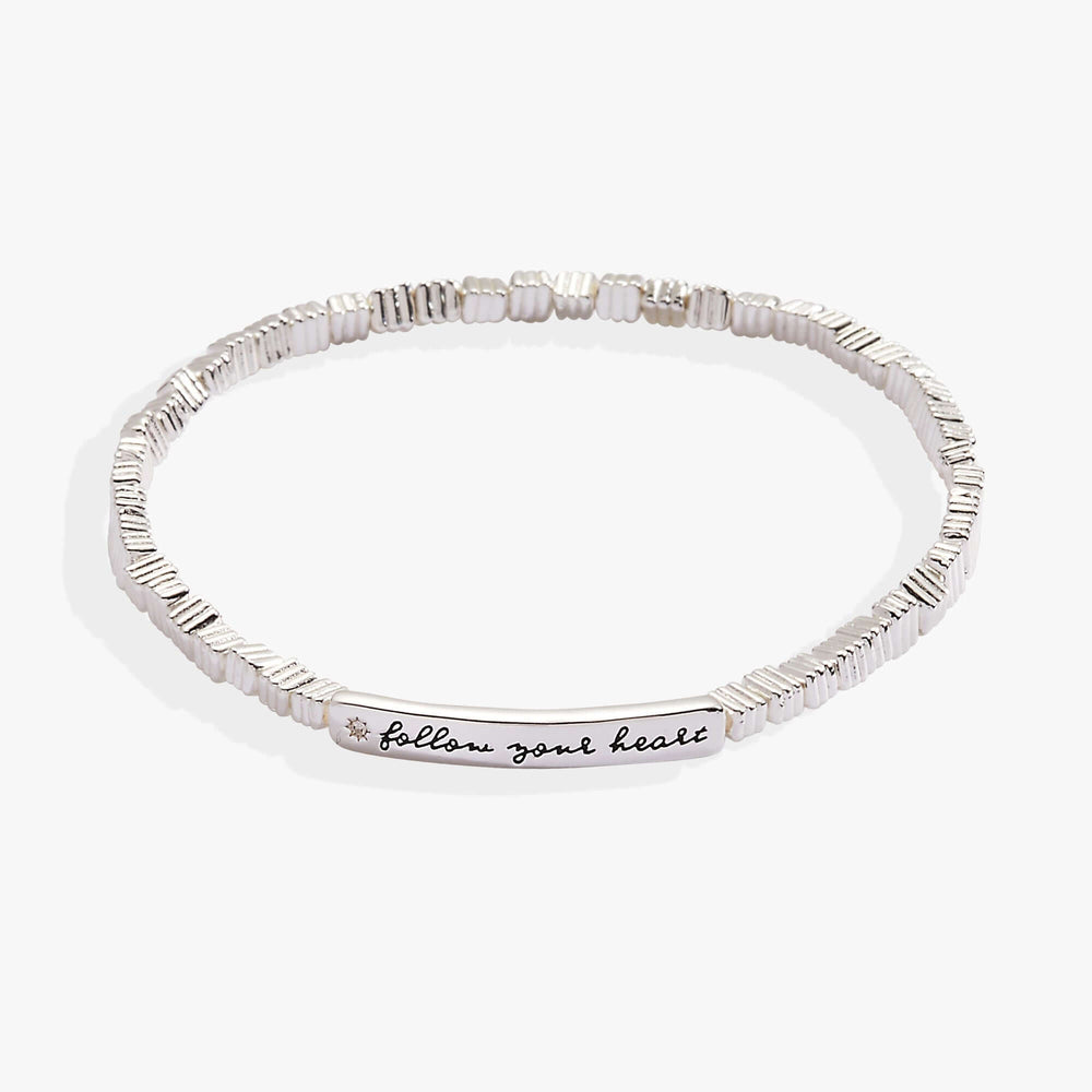 Follow Your Heart Stretch Bracelet, Bracelets, $ 34.00, A Moment Of Now™