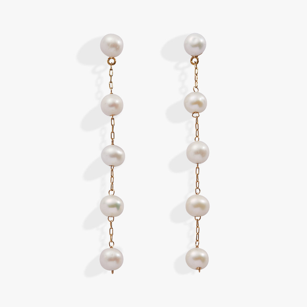 Freshwater Pearl Drop Earrings, Earrings, $ 69.90, A Moment Of Now™