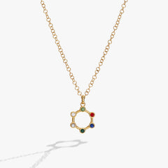 Friend Hidden Message Acrostic Necklace, Necklaces, $ 23.90, A Moment Of Now™