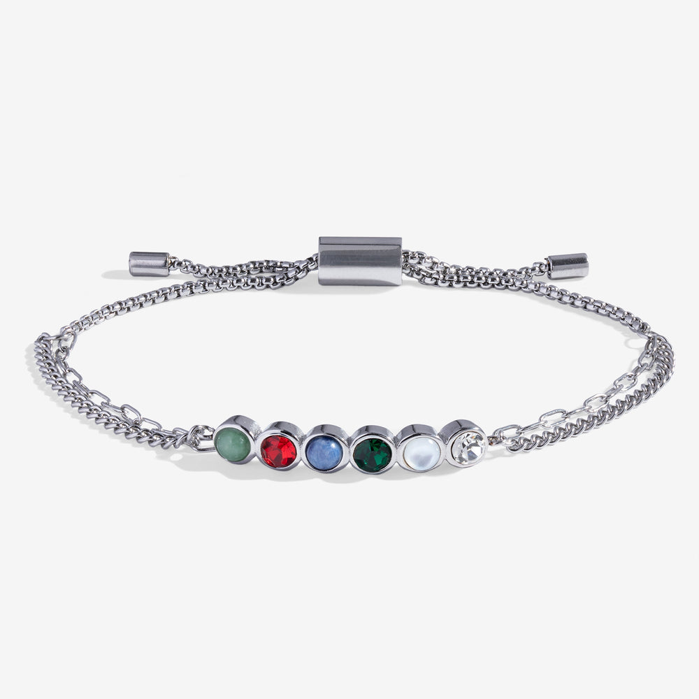 Friend Hidden Message Acrostic Bolo Bracelet, Bracelets, $ 38.00, A Moment Of Now™