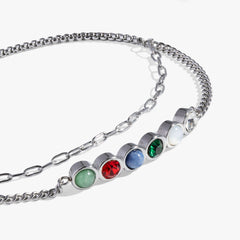 Friend Hidden Message Acrostic Bolo Bracelet, Bracelets, $ 38.00, A Moment Of Now™