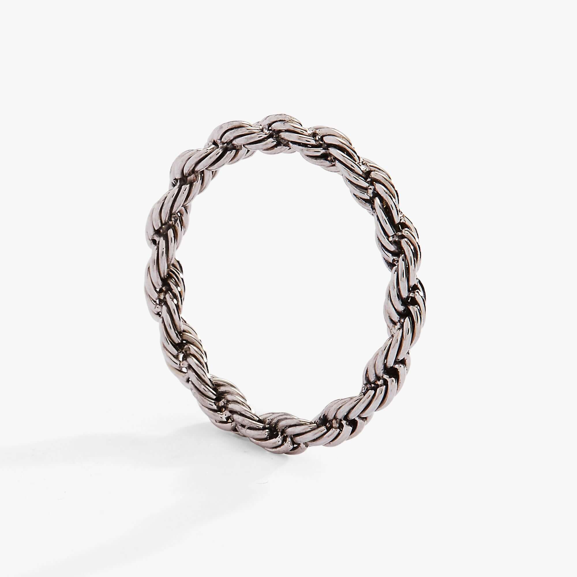 Frozen French Rope Ring, Rings, $ 13.90, A Moment Of Now™
