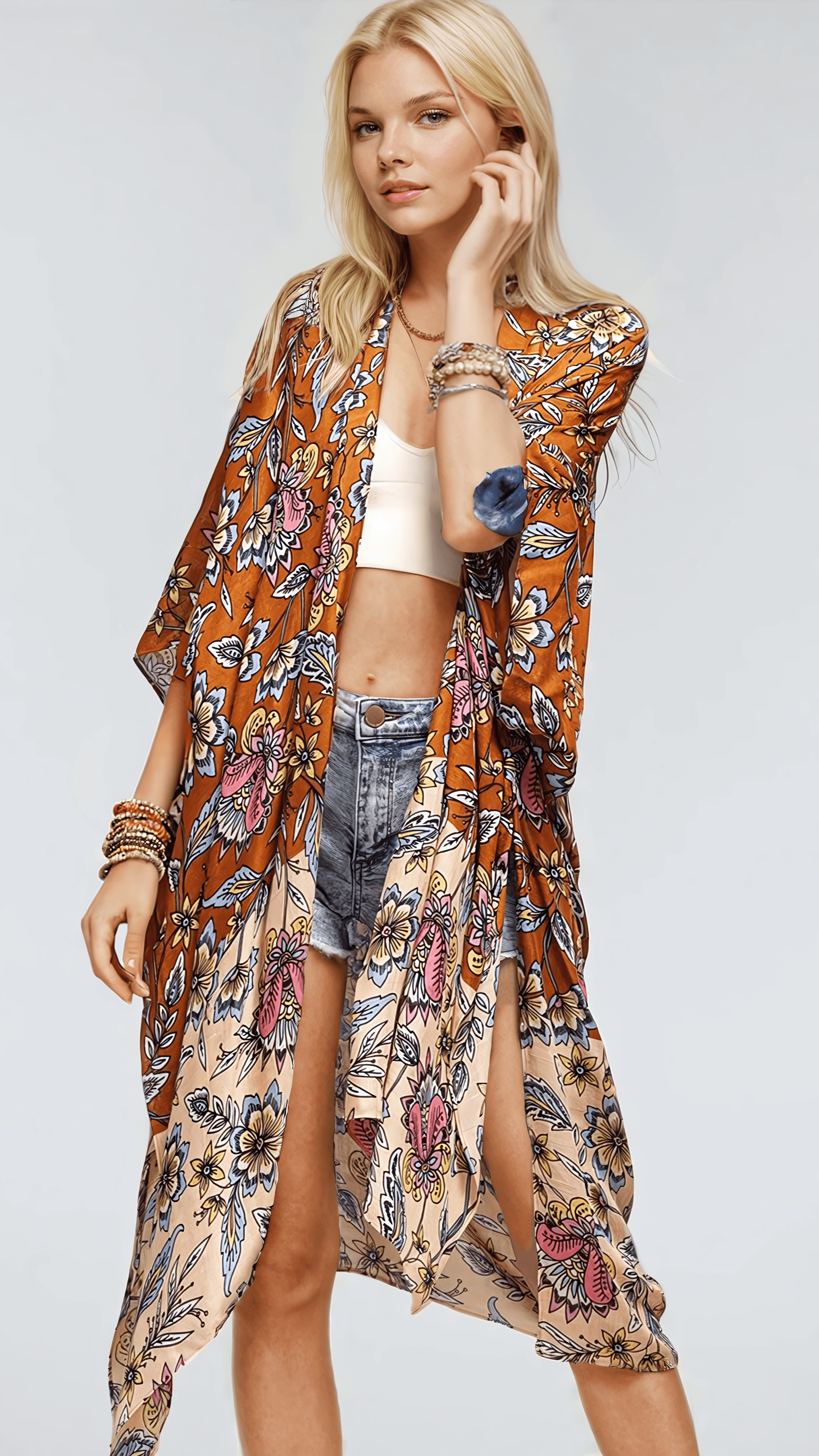 Bloom with Grace Kimono, Clothing, $ 36.00, A Moment Of Now™