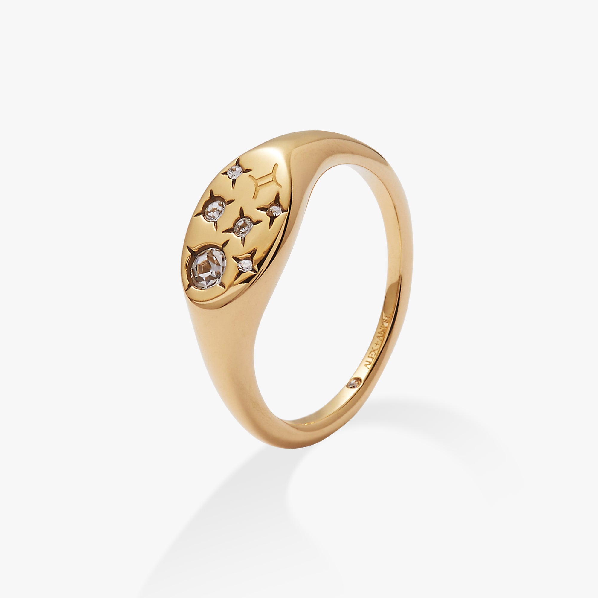 Gemini Zodiac Ring, Rings, $ 34.00, A Moment Of Now™