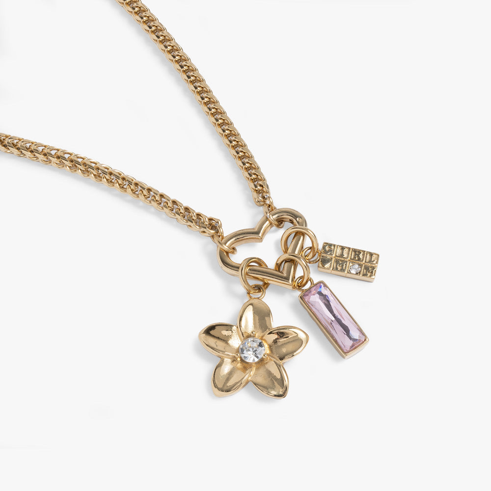 Girl Mom Interchangeable Charm Necklace, Necklaces, $ 33.90, A Moment Of Now™