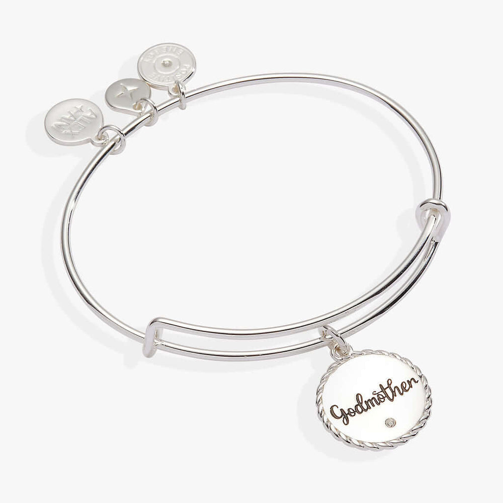 Godmother 'Loves Like A Parent, Acts Like A Friend' Charm Bangle, Bracelets, $ 24.00, A Moment Of Now™
