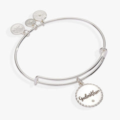 Godmother 'Loves Like A Parent, Acts Like A Friend' Charm Bangle, Bracelets, $ 24.00, A Moment Of Now™