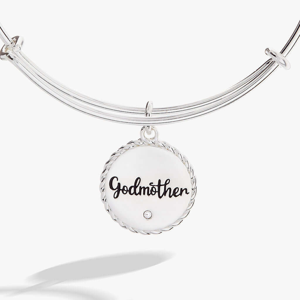 Godmother 'Loves Like A Parent, Acts Like A Friend' Charm Bangle, Bracelets, $ 24.00, A Moment Of Now™