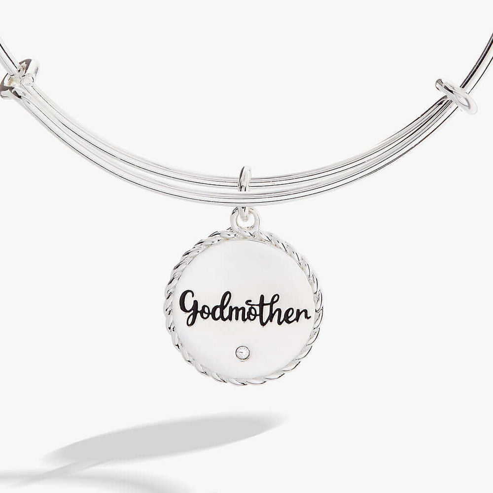 Godmother 'Loves Like A Parent, Acts Like A Friend' Charm Bangle, Bracelets, $ 24.00, A Moment Of Now™