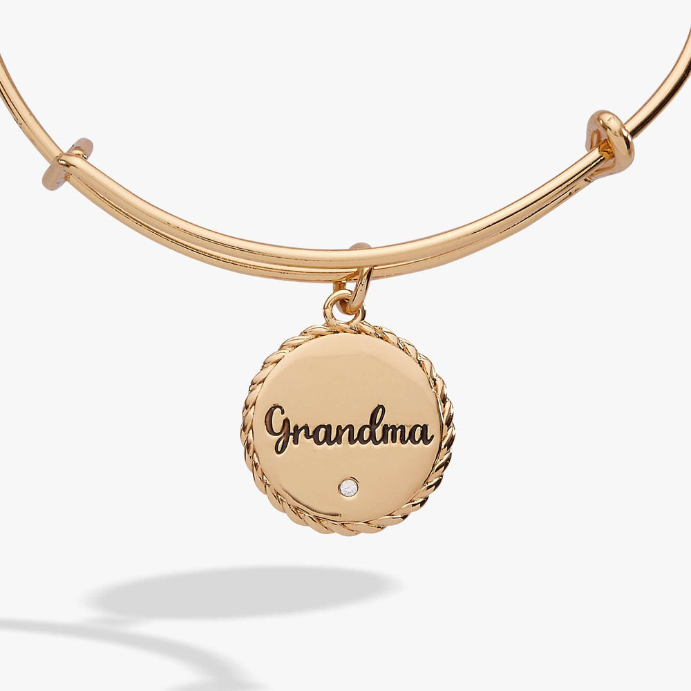 Grandma 'Wise And Warm, Her Love Feels Like Home' Charm Bangle, Bracelets, $ 24.00, A Moment Of Now™