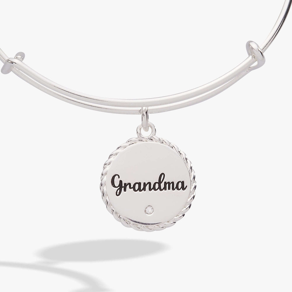 Grandma 'Wise And Warm, Her Love Feels Like Home' Charm Bangle, Bracelets, $ 24.00, A Moment Of Now™