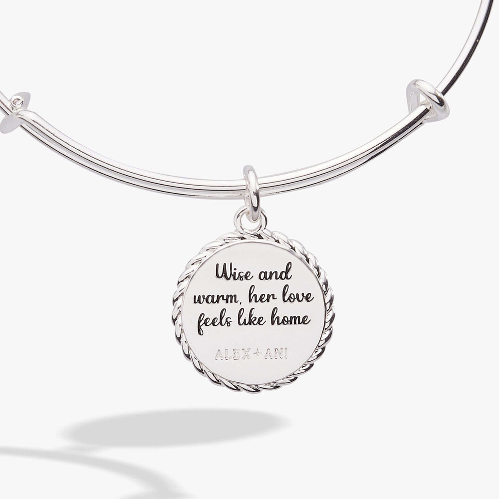 Grandma 'Wise And Warm, Her Love Feels Like Home' Charm Bangle, Bracelets, $ 24.00, A Moment Of Now™