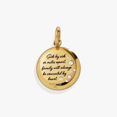 Grandma Hummingbird Disc Charm, Charms & Pendants, $ 18.00, A Moment Of Now™