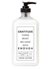 Gratitude 16 oz Hand Lotion, Lotion, $ 24.00, A Moment Of Now™