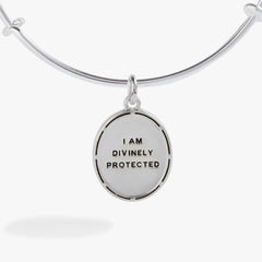 Two-Tone Guardian Angel Bangle, Bracelets, $ 28.00, A Moment Of Now™