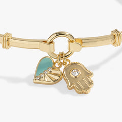 Hamsa and Heart Bracelet, Bracelets, $ 24.90, A Moment Of Now™