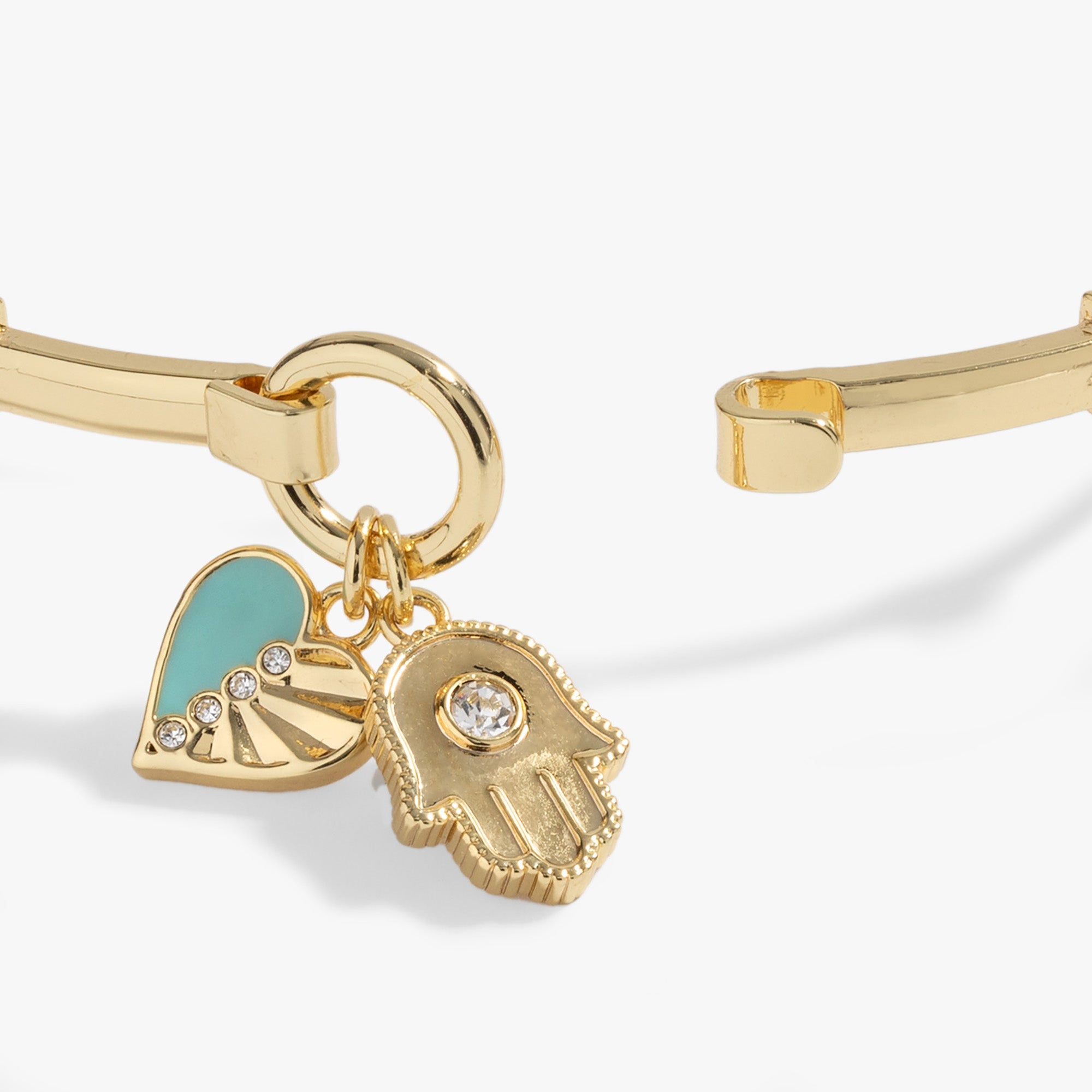 Hamsa and Heart Bracelet, Bracelets, $ 24.90, A Moment Of Now™