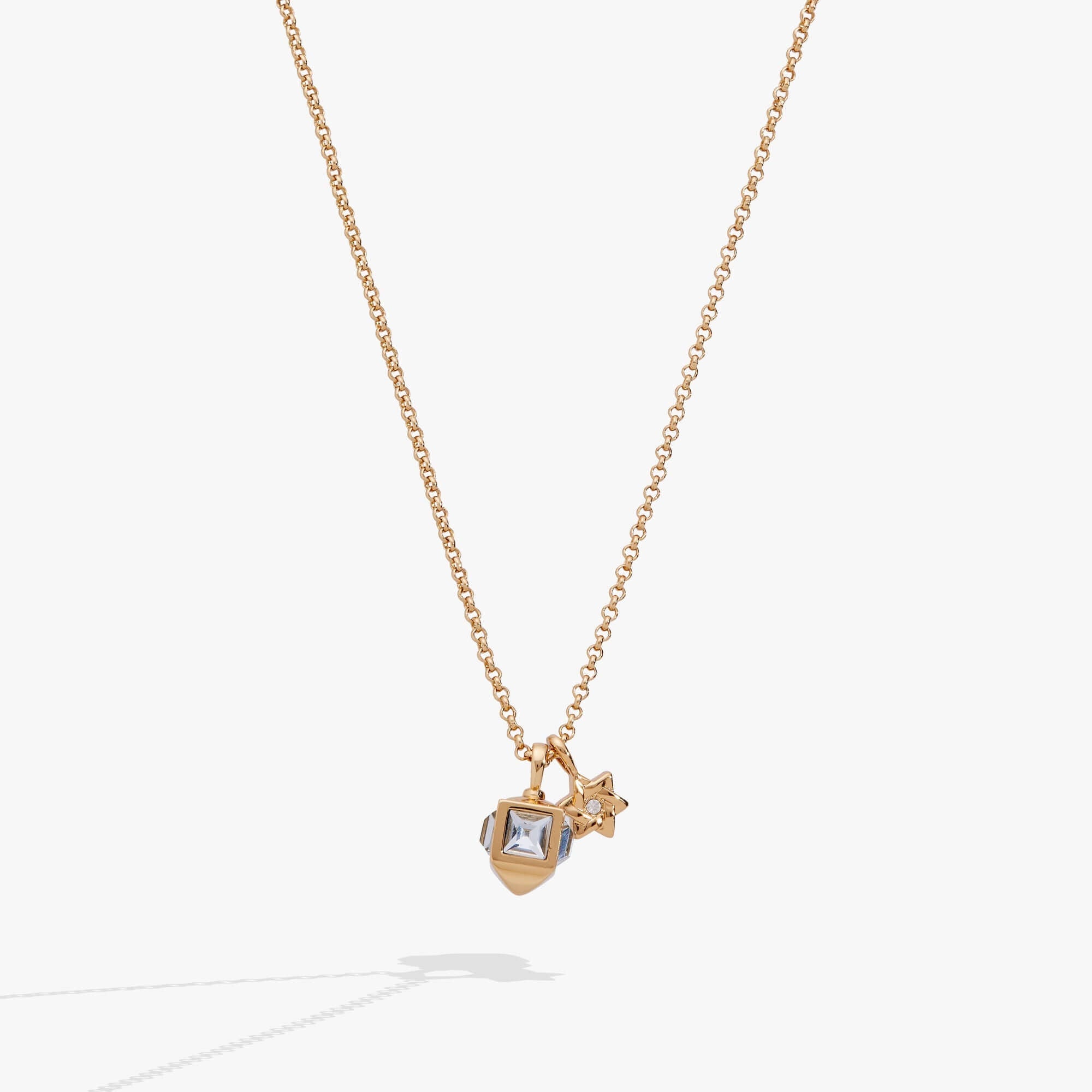 Hanukkah Star of David and Dreidel Pendant Necklace, Necklaces, $ 48.00, A Moment Of Now™