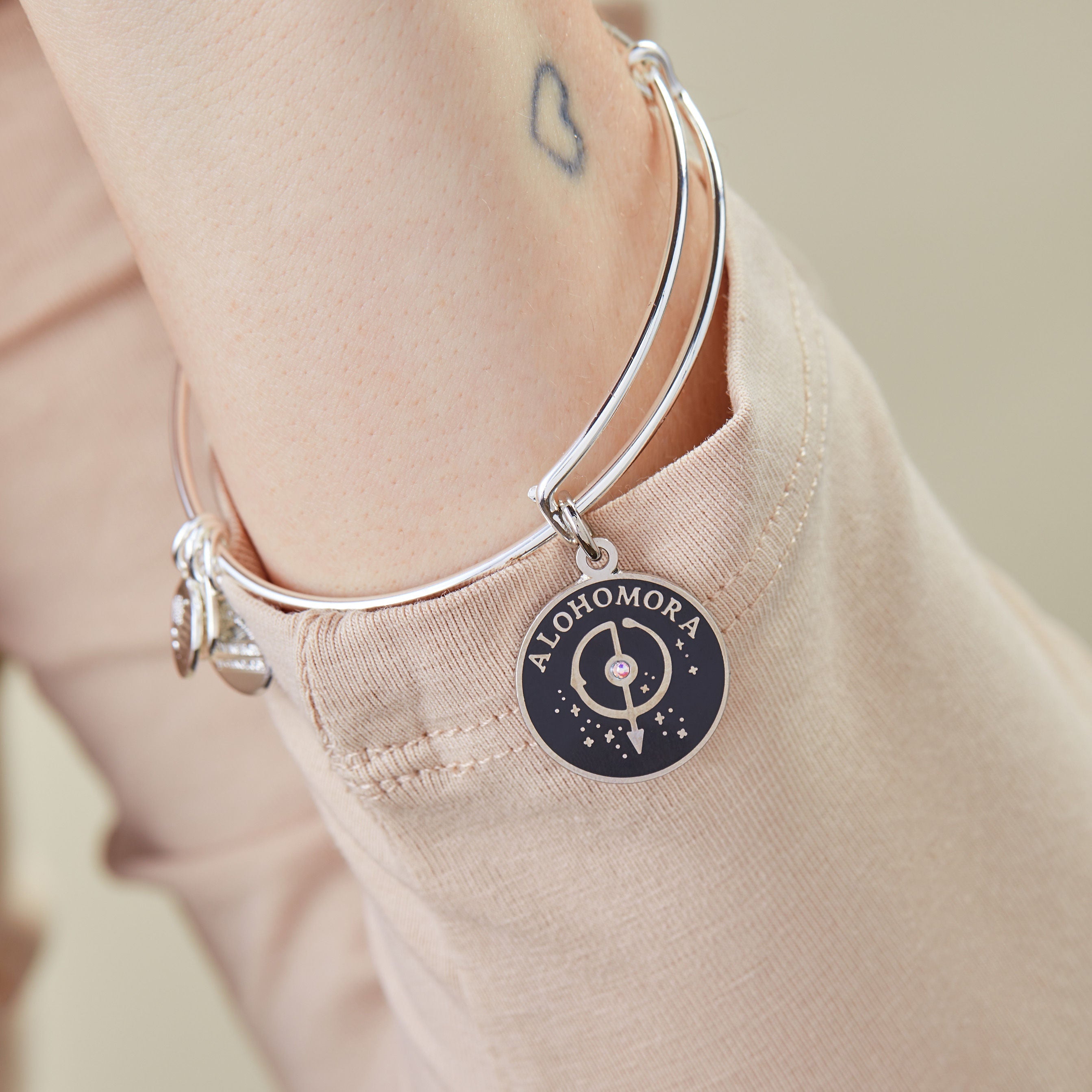 Harry Potter™ 'Alohomora'™ Charm Bangle Bracelet, Bracelets, $ 30.90, A Moment Of Now™