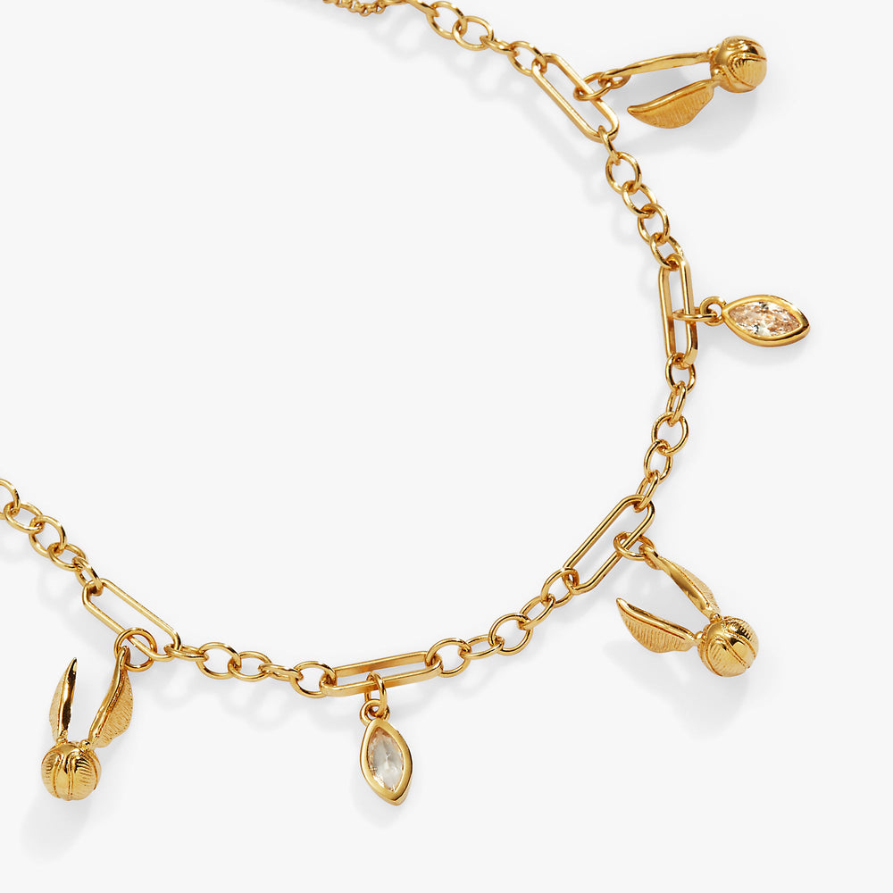 Harry Potter™ Golden Snitch Bracelet, Bracelets, $ 58.00, A Moment Of Now™