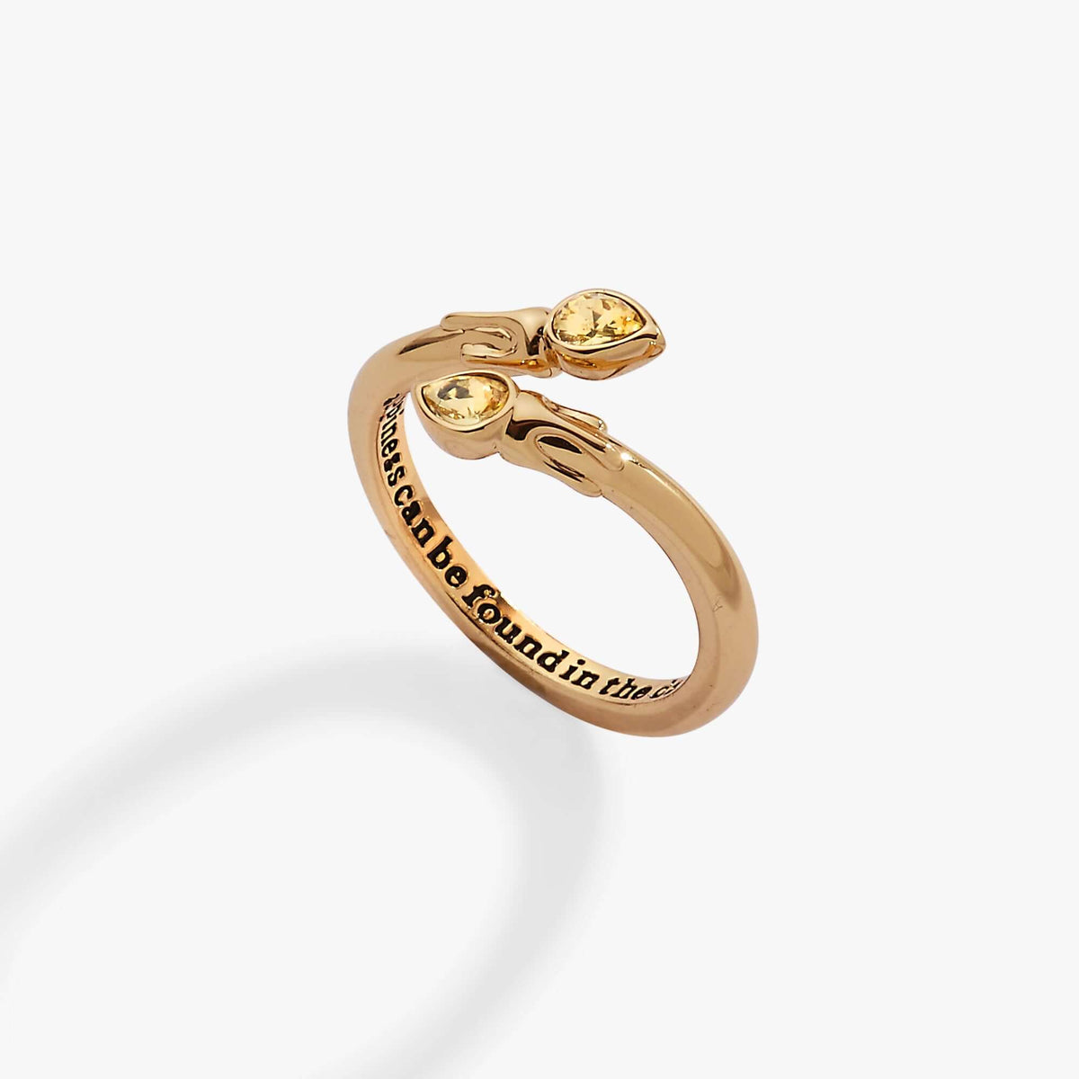Harry Potter™ Great Hall Candle Wrap Ring, Rings, $ 28.00, A Moment Of Now™