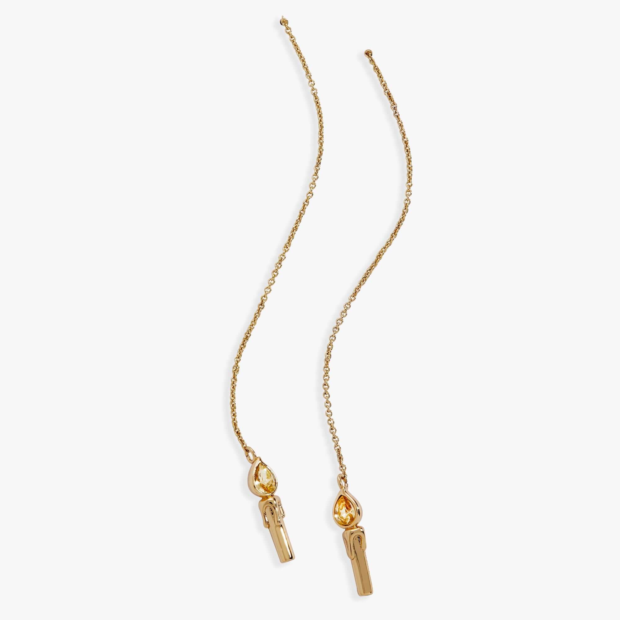 Harry Potter™ Great Hall Candle Threader Earrings, Earrings, $ 38.00, A Moment Of Now™