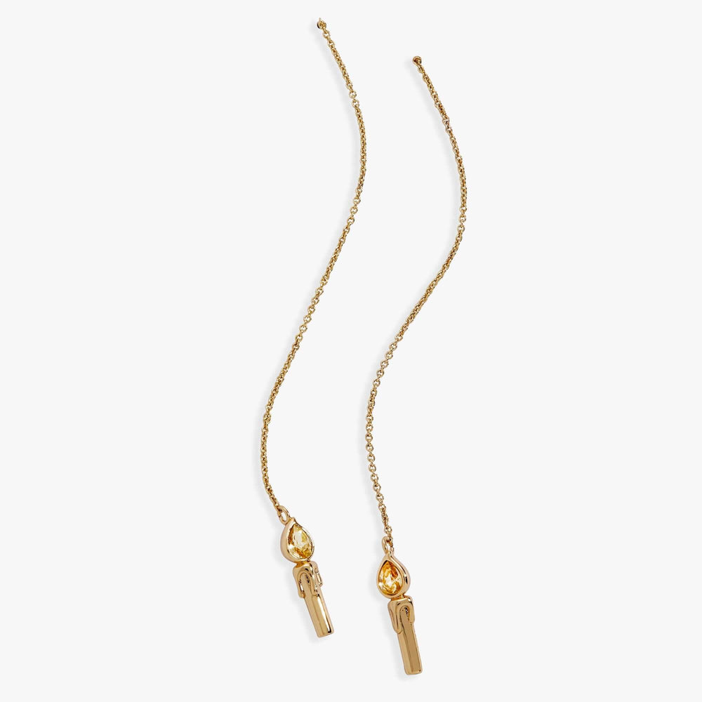 Harry Potter™ Great Hall Candle Threader Earrings, Earrings, $ 38.00, A Moment Of Now™