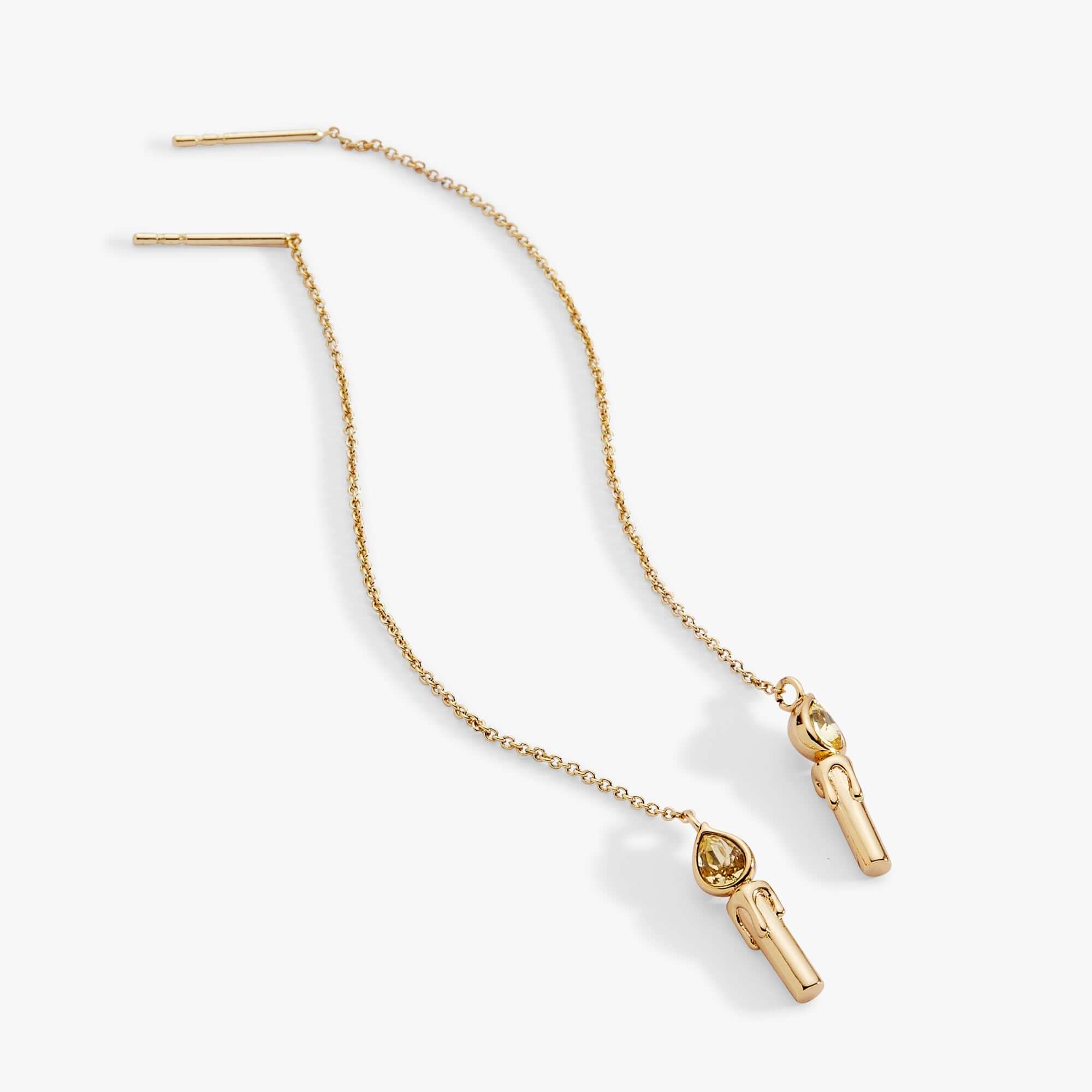 Harry Potter™ Great Hall Candle Threader Earrings, Earrings, $ 38.00, A Moment Of Now™