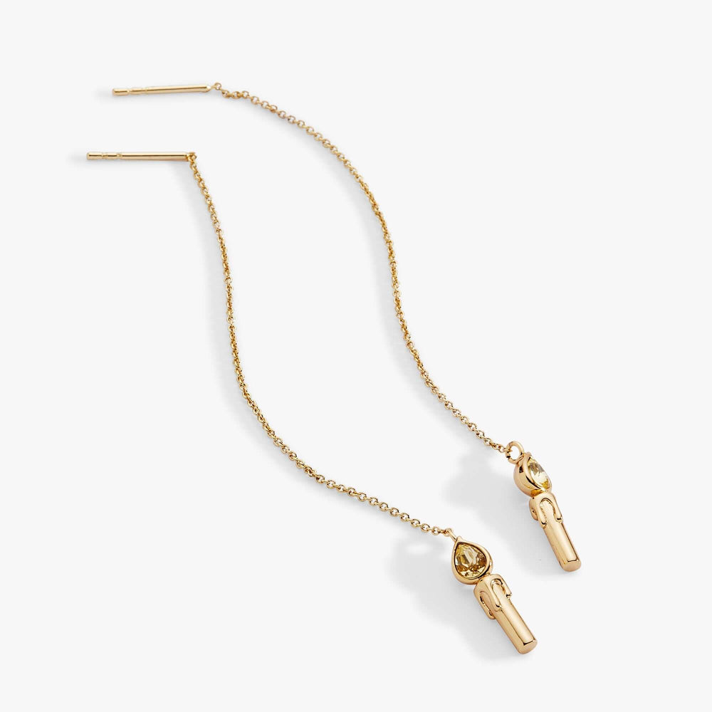 Harry Potter™ Great Hall Candle Threader Earrings, Earrings, $ 38.00, A Moment Of Now™