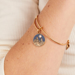 Harry Potter™ Hogwarts™ Castle Charm Bangle, Bracelets, $ 28.00, A Moment Of Now™