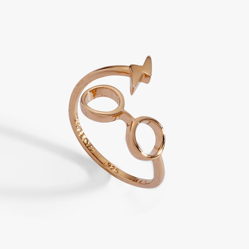 Harry Potter™ Glasses + Scar Ring Wrap, Rings, $ 34.00, A Moment Of Now™