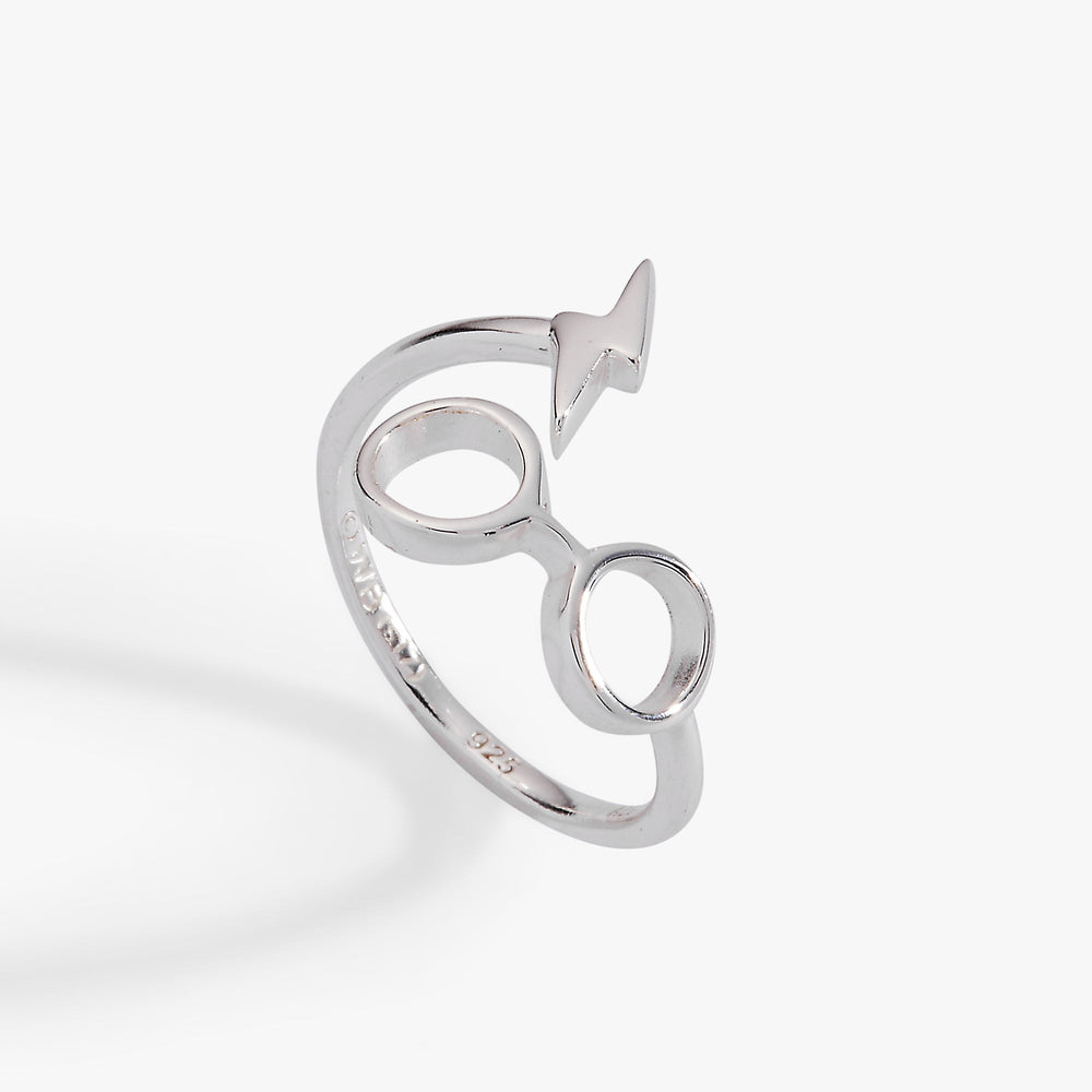 Harry Potter™ Glasses + Scar Ring Wrap, Rings, $ 34.00, A Moment Of Now™