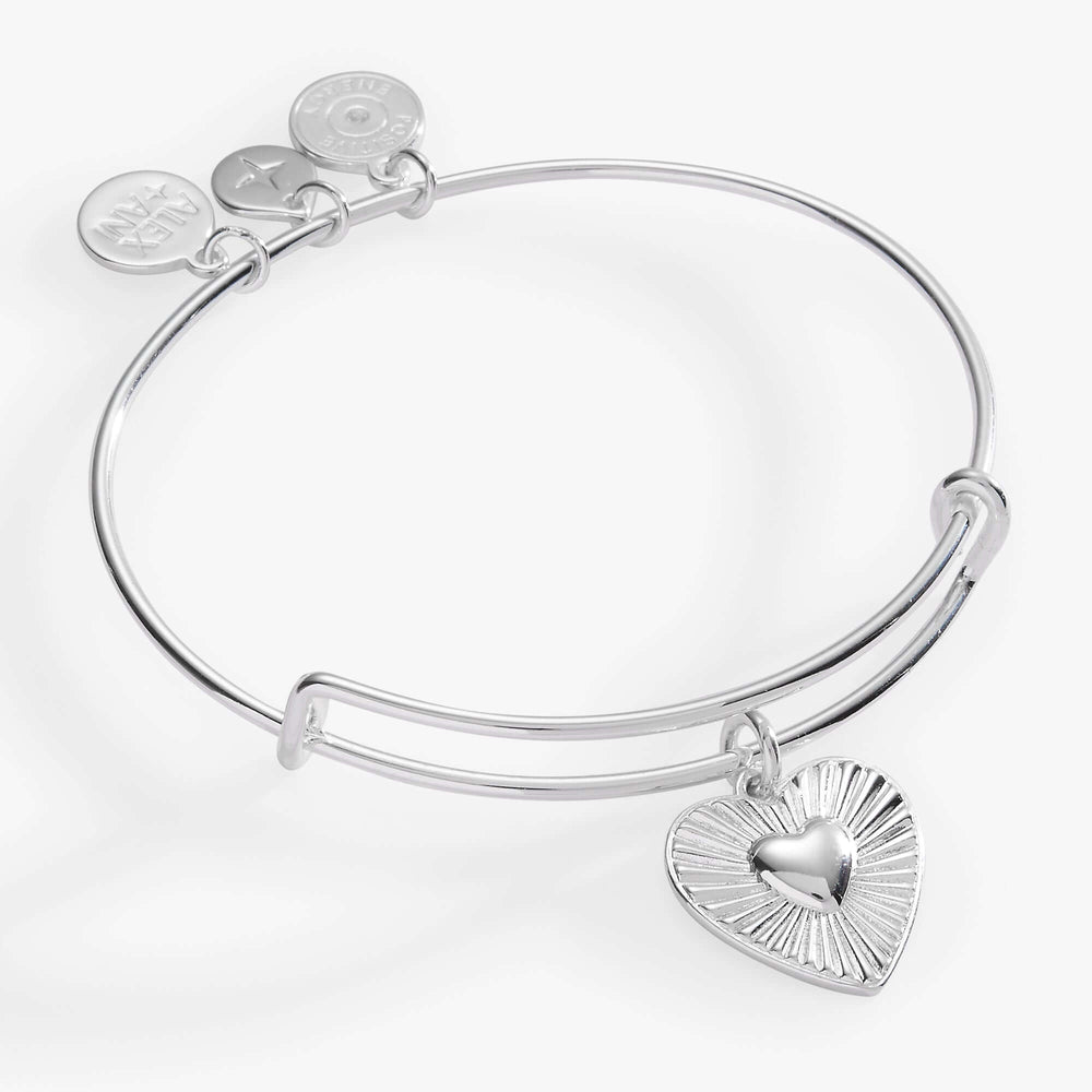 Heartburst Charm Bangle, Bracelets, $ 13.90, A Moment Of Now™