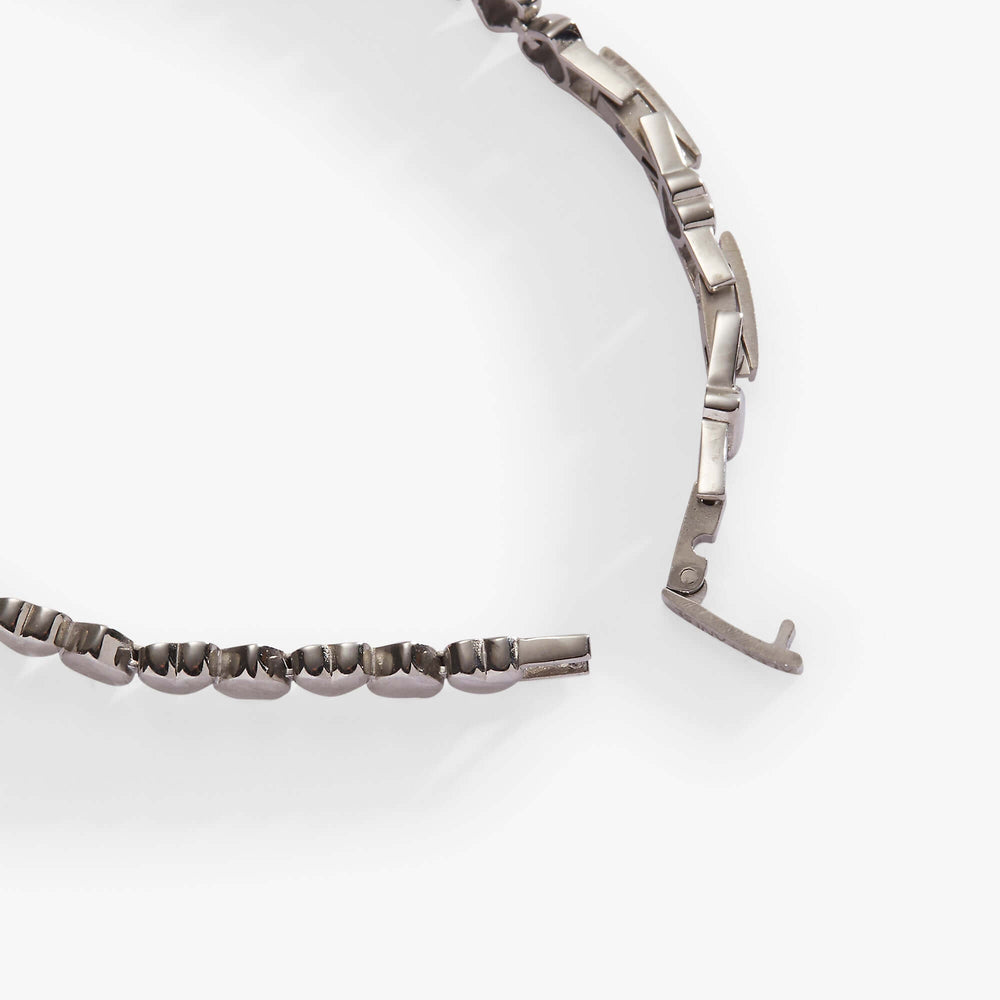 Heart Charm Tennis Bracelet, Bracelets, $ 68.00, A Moment Of Now™
