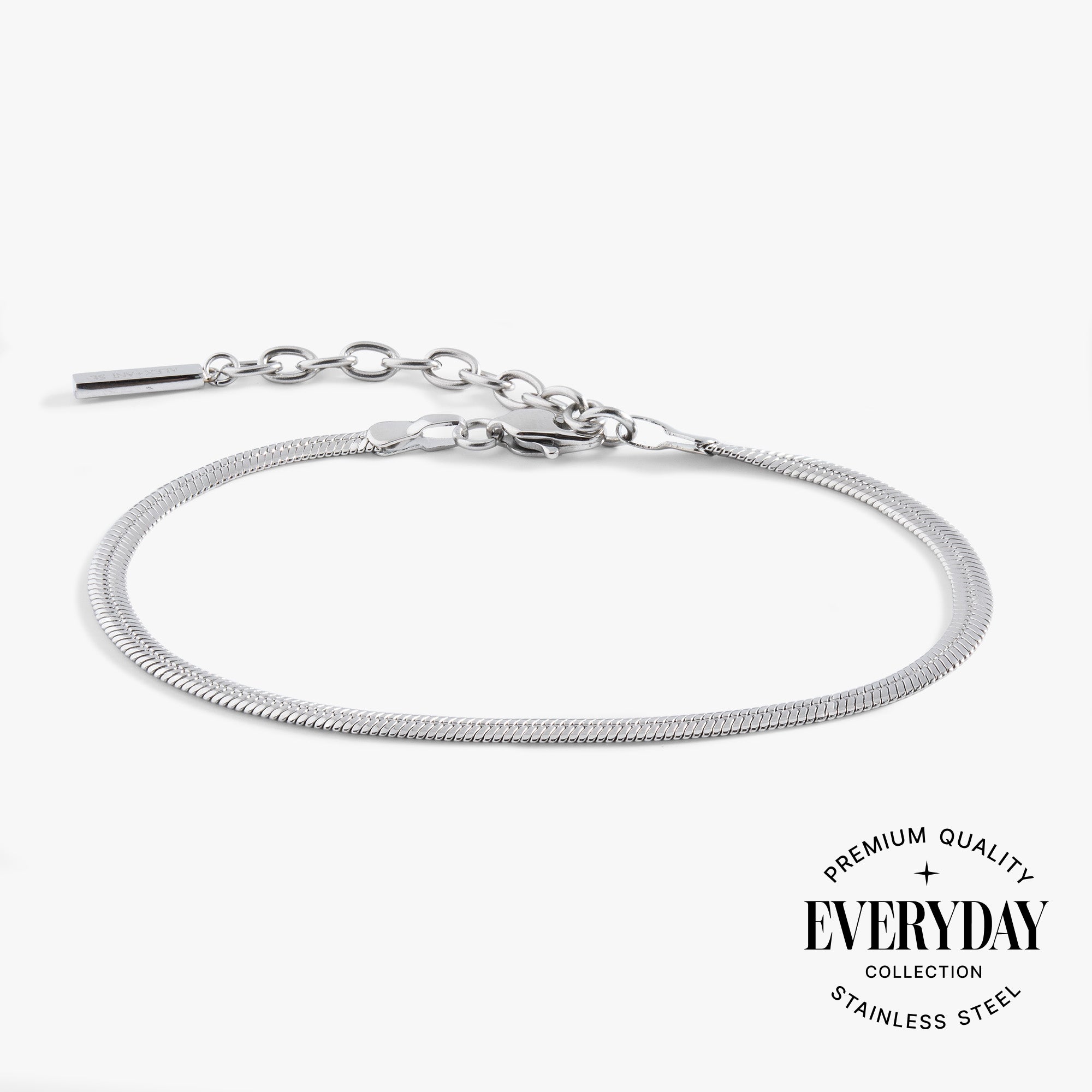 Everyday Herringbone Chain Bracelet, Bracelets, $ 28.00, A Moment Of Now™