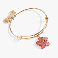 Hibiscus Charm Bangle, Bracelets, $ 34.00, A Moment Of Now™