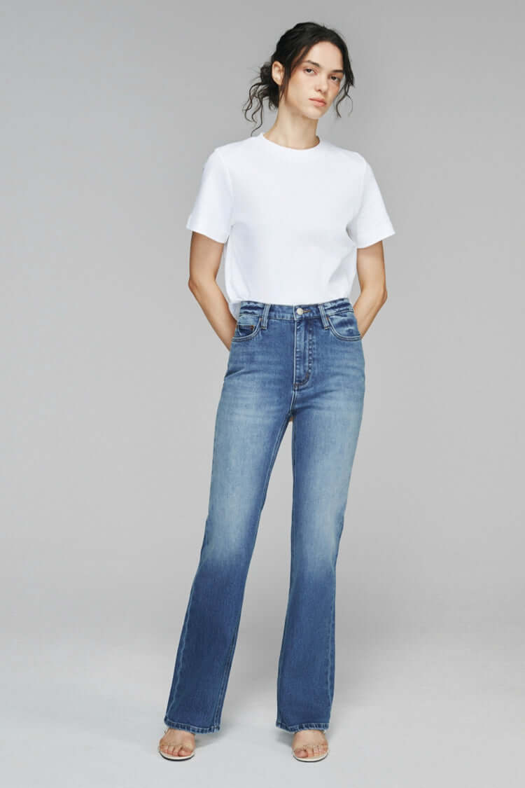 Barbara High Rise Bootcut Jeans HJ004, , $ 98.00, A Moment Of Now™